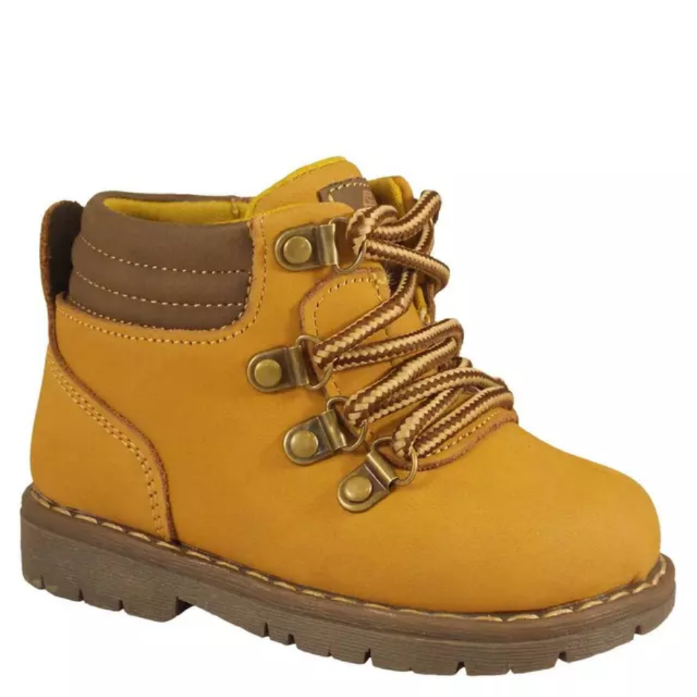 Botín casual para niño Color amarillo Talla 25