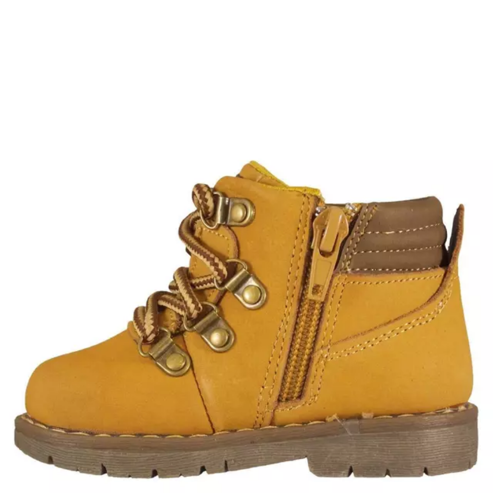 Botín casual para niño Color amarillo Talla 25