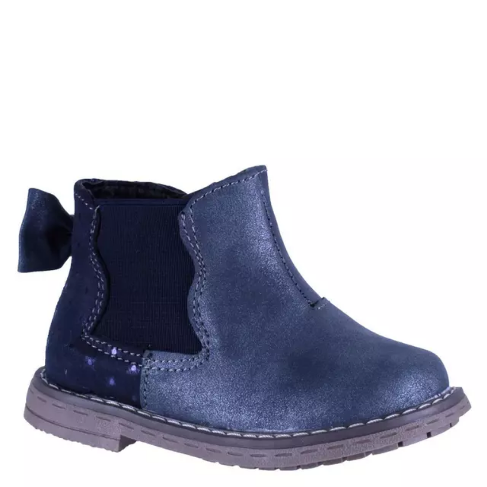 Botín Navy para niña en talla 25
