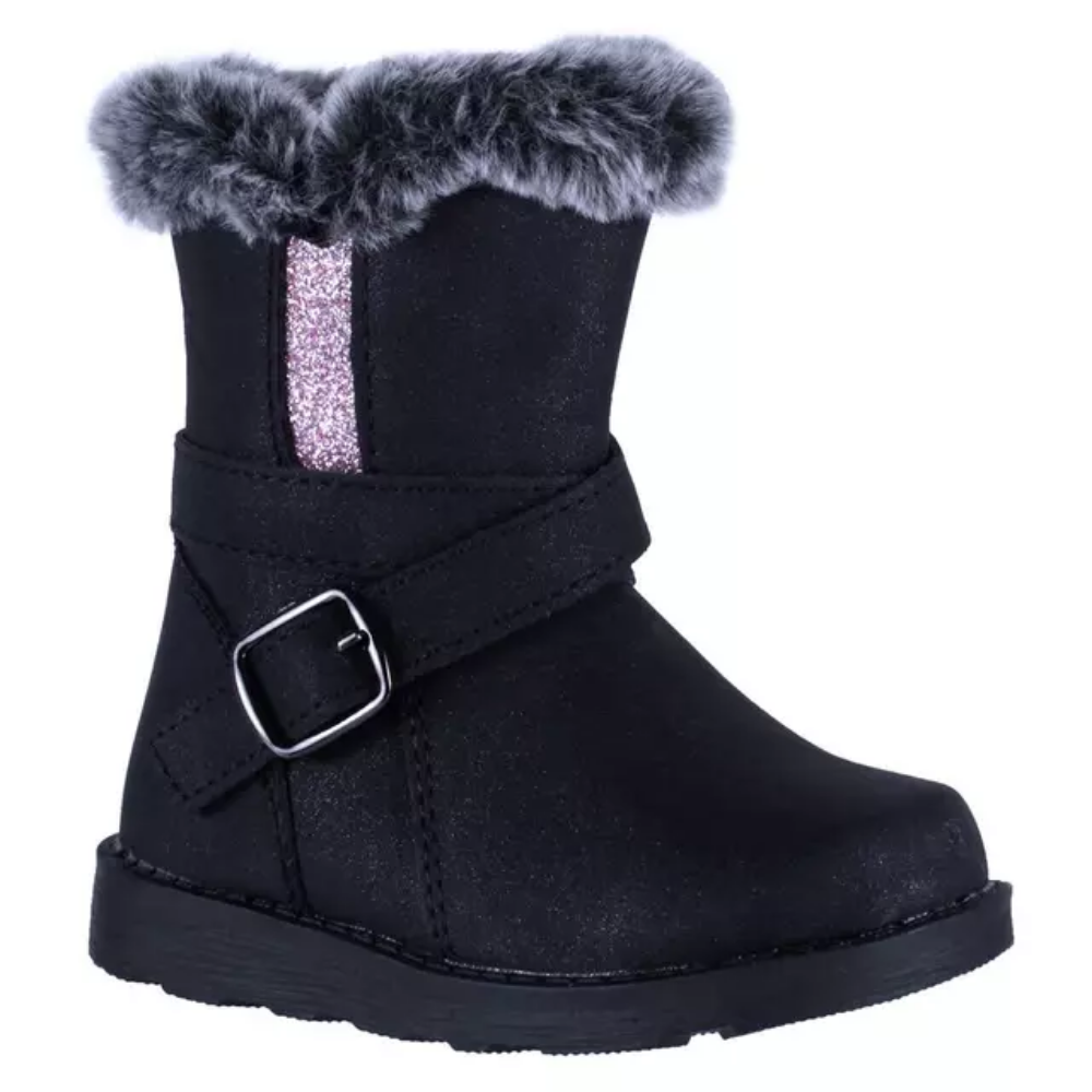 Bota Niña Aplicación Piel Talla 22