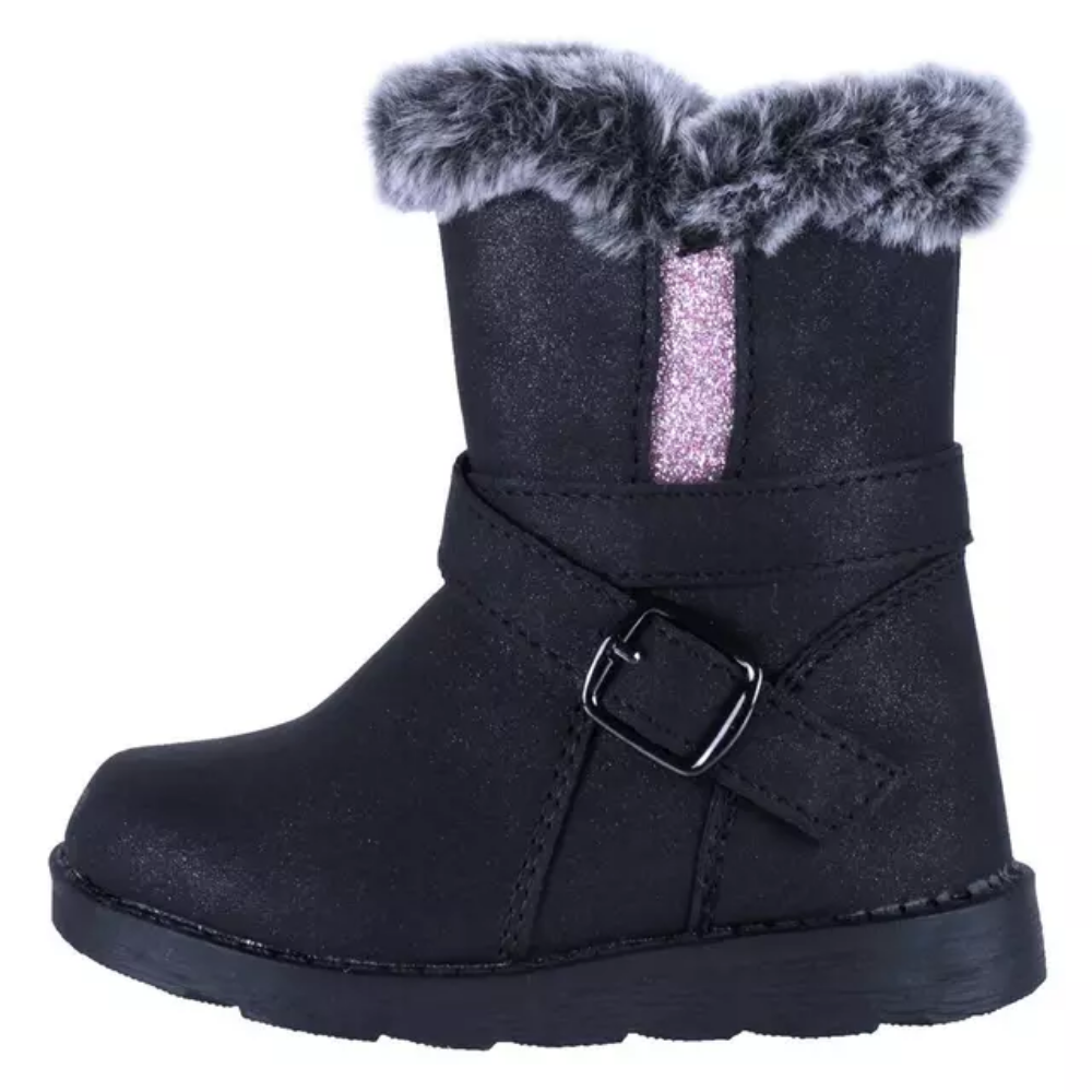 Bota Niña Aplicación Piel Talla 22