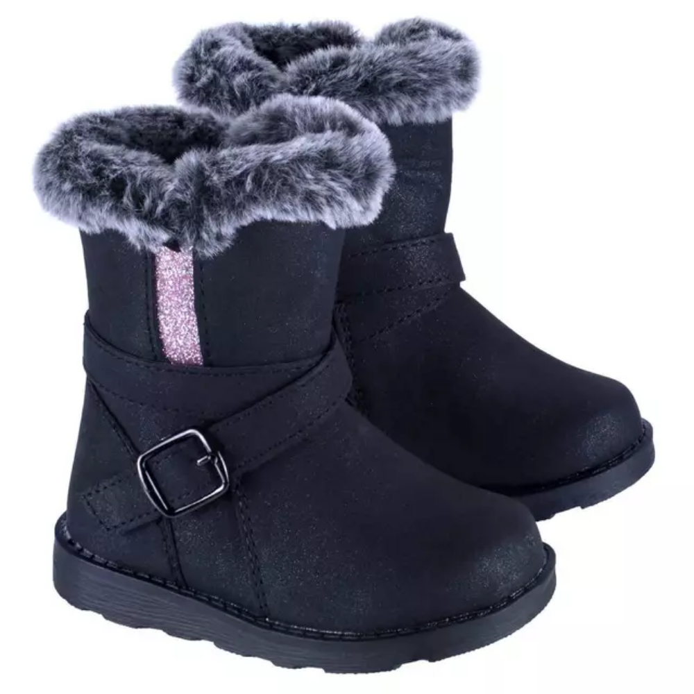 Bota Niña Aplicación Piel Talla 22