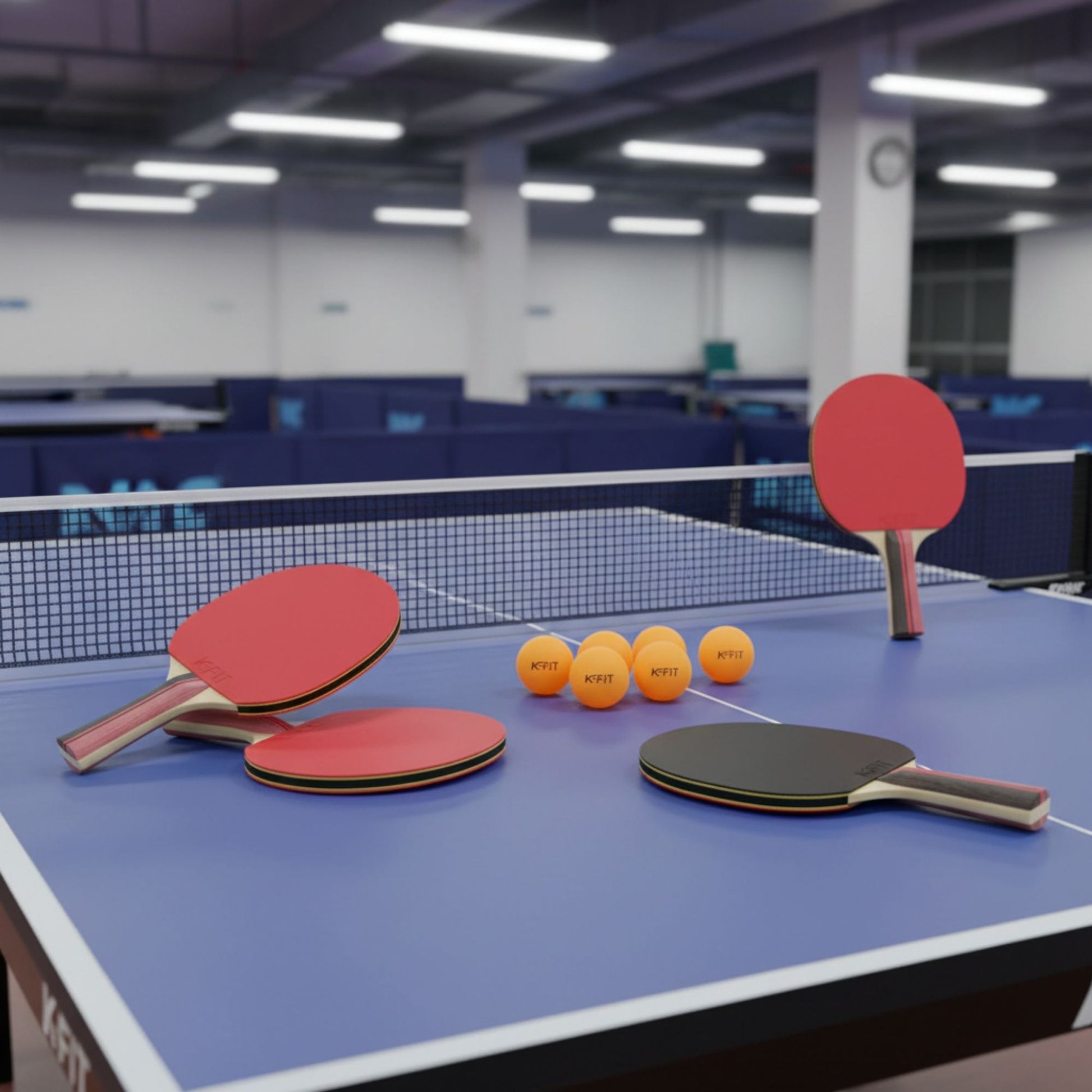 Set 4 Paletas Ping Pong + 30 Pelotas + Malla
