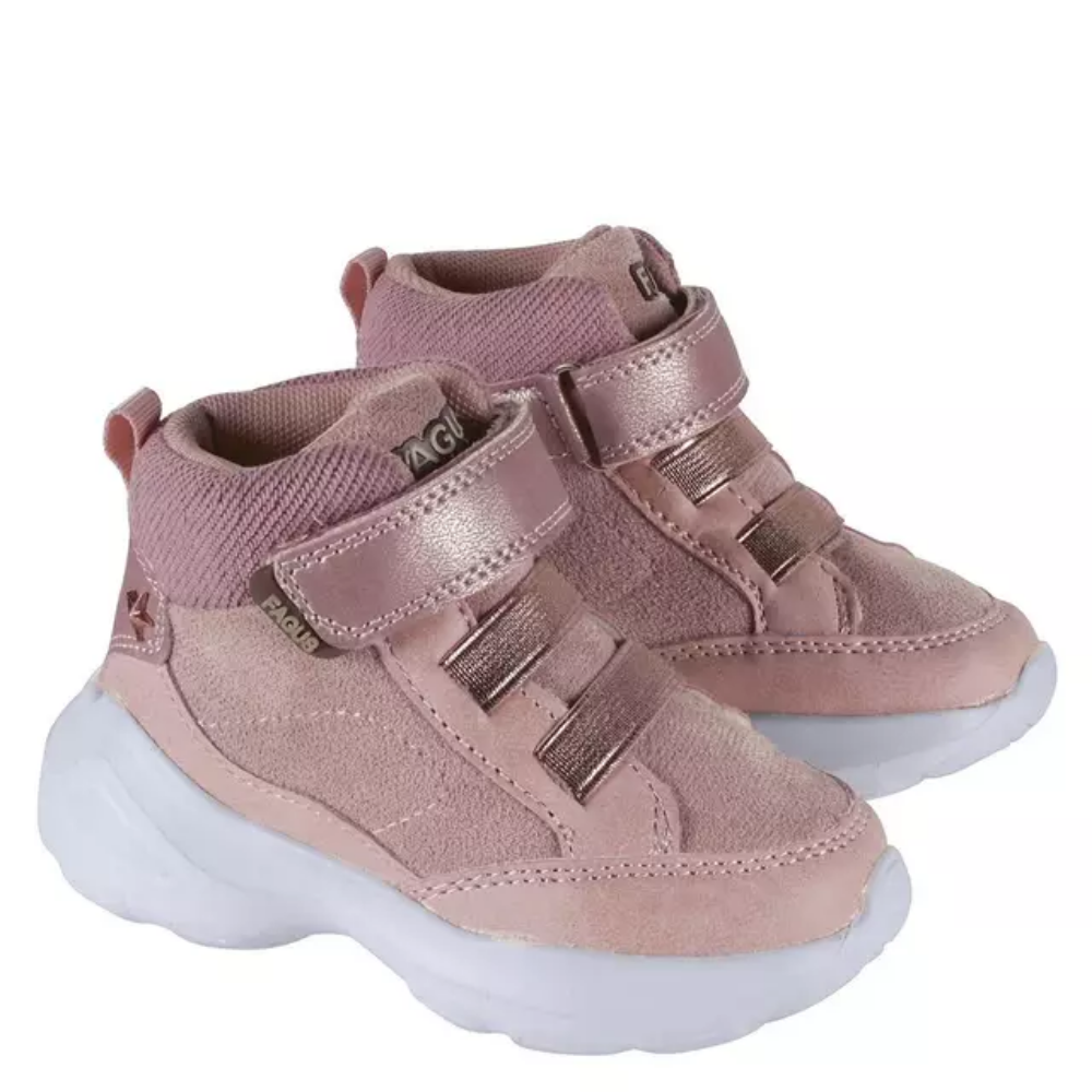 Botín urbano para niña color rosado, talla 25