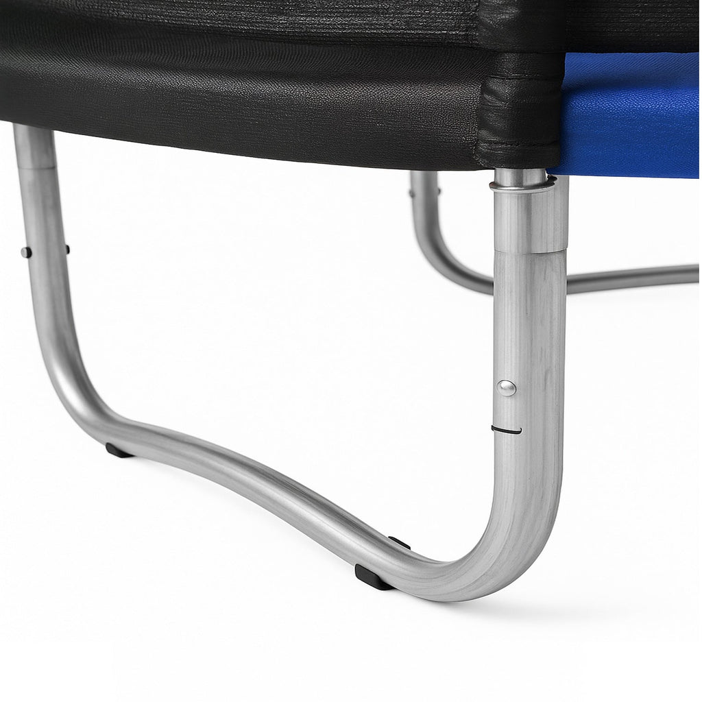 Cama Elástica 6ft 1.83mt soporta 160kg Malla Glowup + Escalera