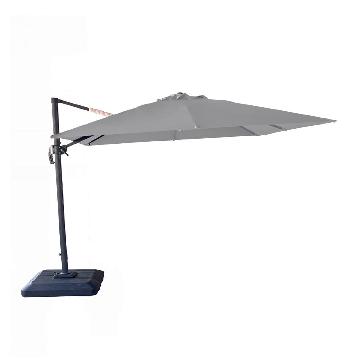 Quitasol para terraza Lateral Gris 360 Vincenzi
