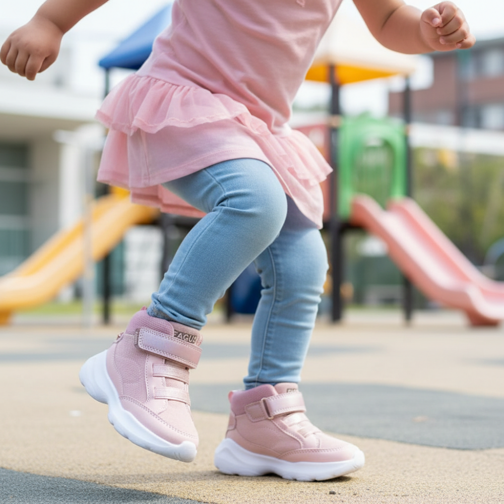 Botín urbano para niña color rosado, talla 25
