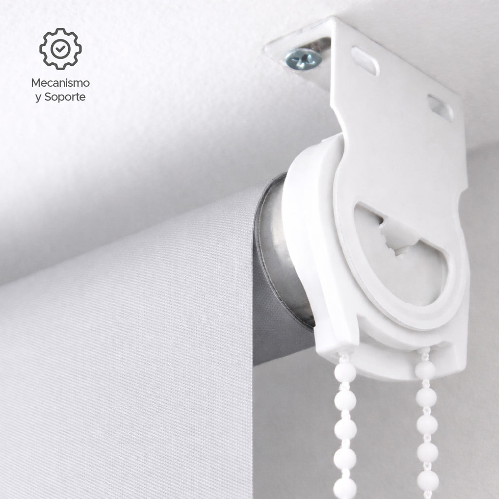 Cortina Roller Blackout Gris 140x230cm