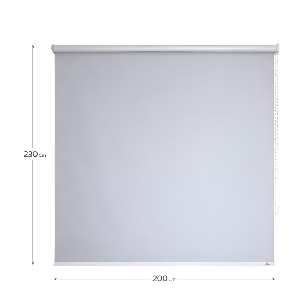 Cortina Roller Blackout Gris 200x230cm