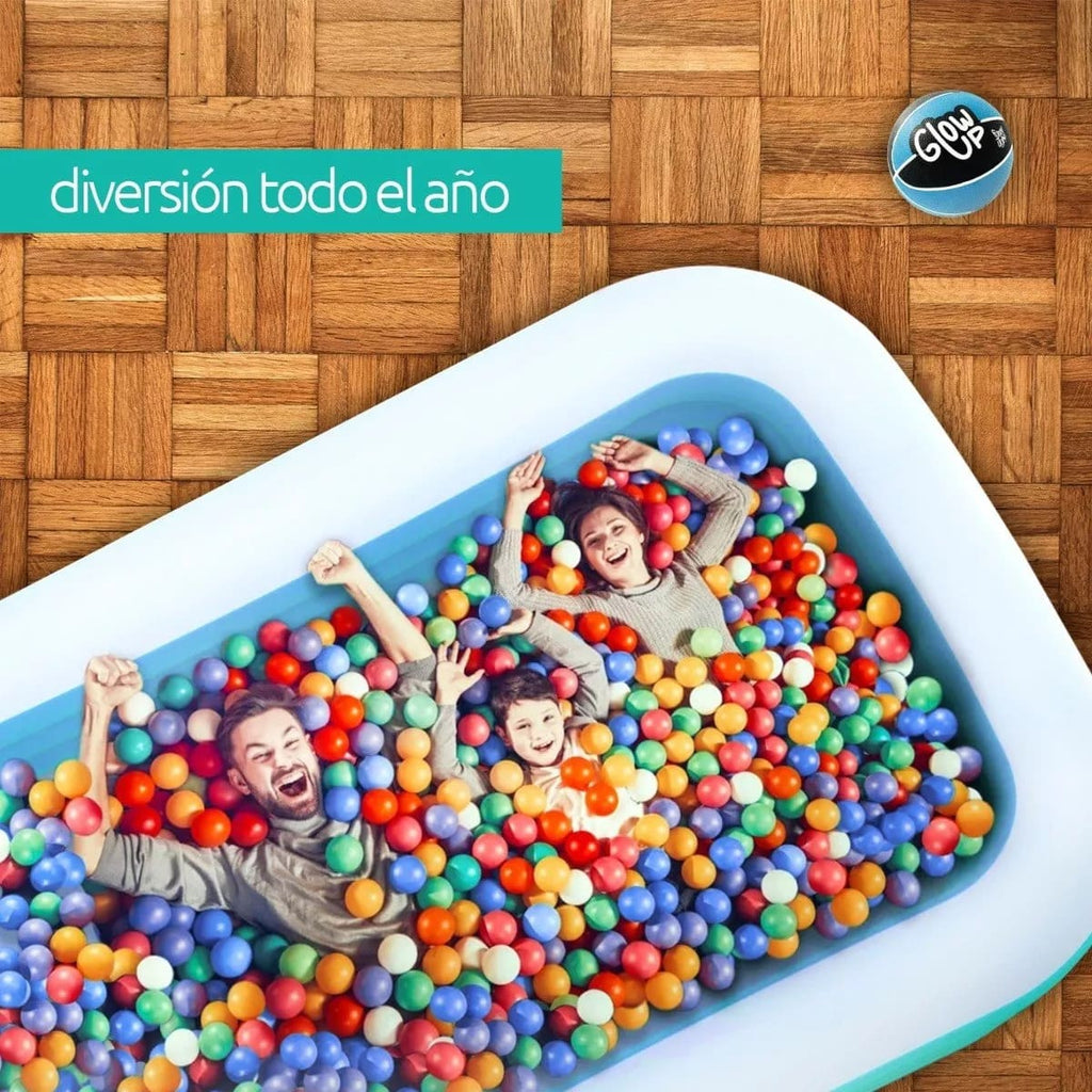 Piscina Inflable 150x105x50 cm con Inflador GlowUp