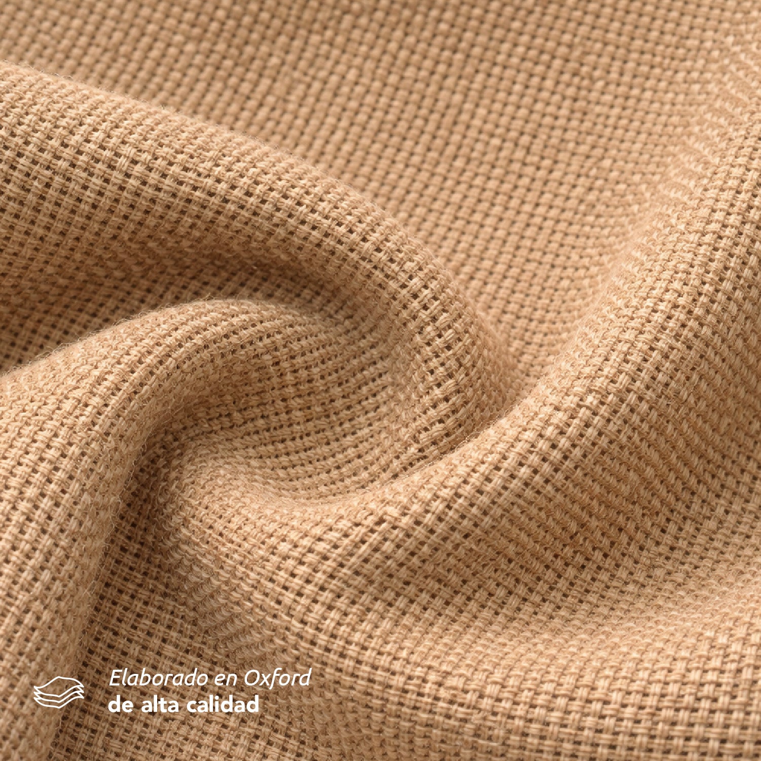 Toldo vela triangular caqui Miglu + kit de instalación