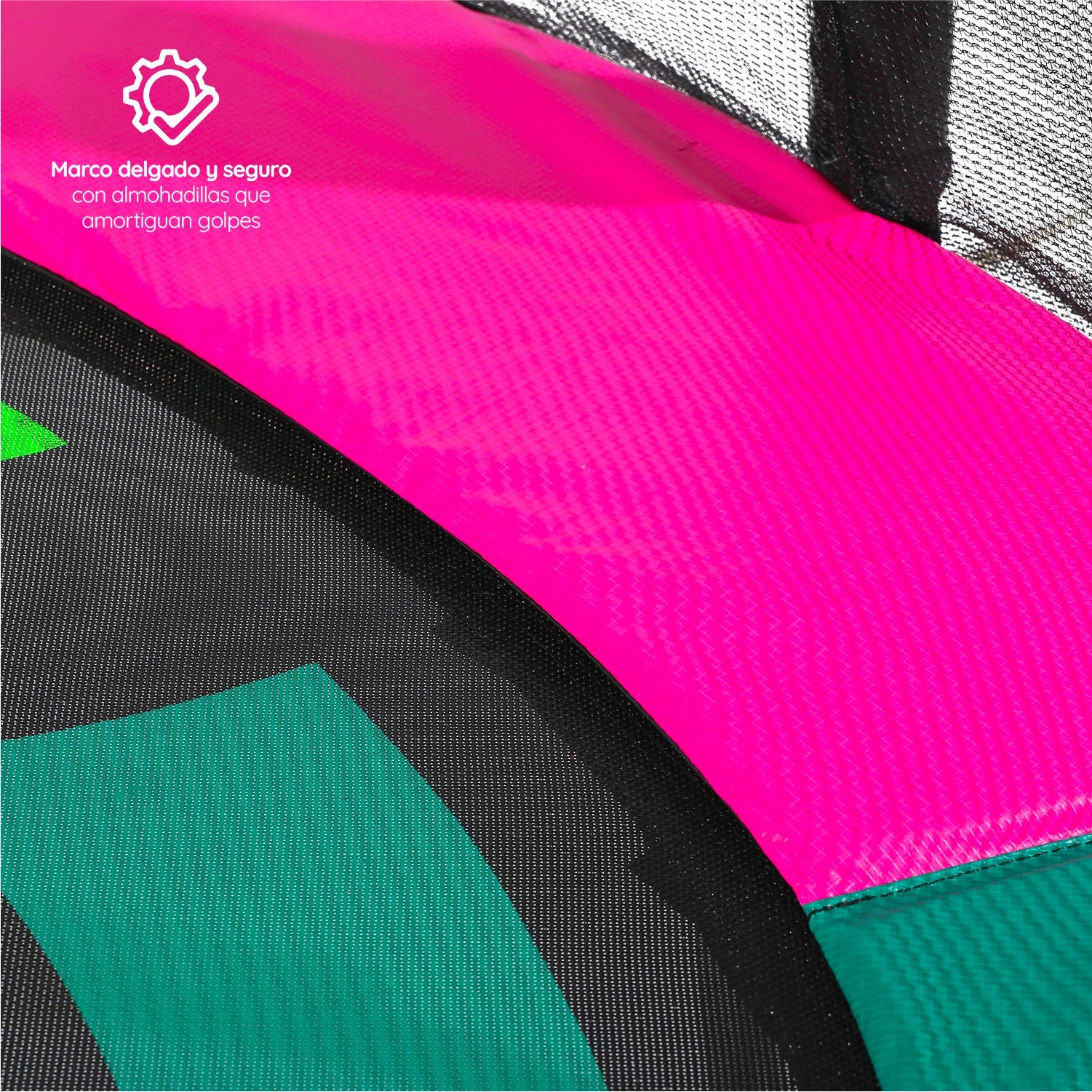 Cama Elástica Glowup 2,44 mt 8ft Edición Exclusiva R