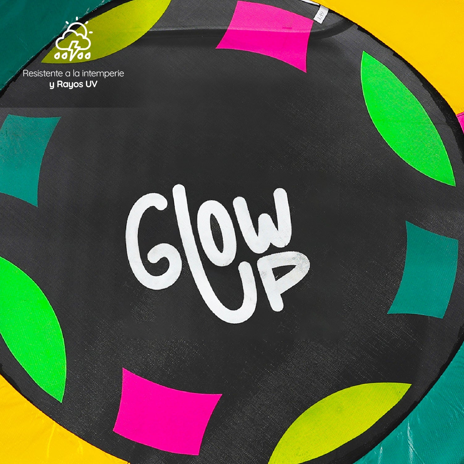 Cama Elástica Glowup 2,44 mt 8ft Edición Exclusiva R