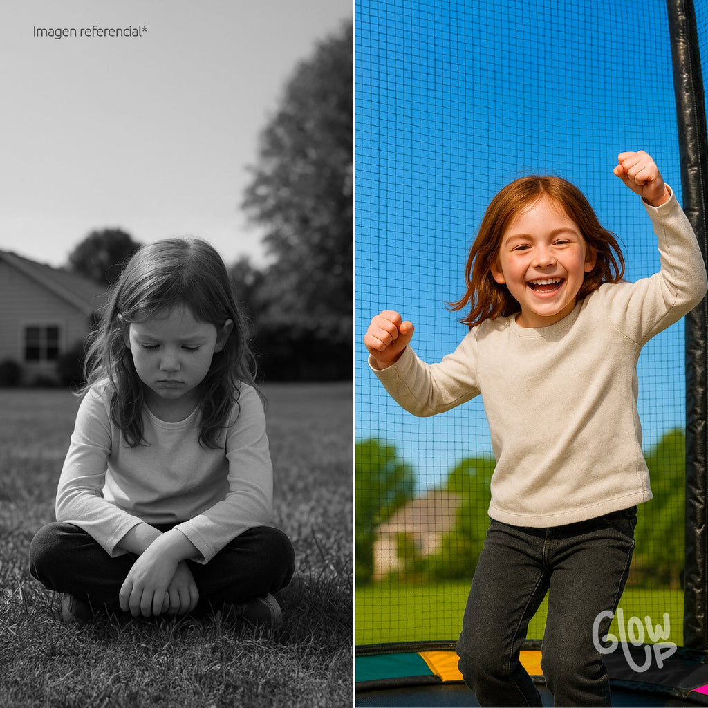 Cama Elástica Glowup 2,44 mt 8ft Edición Exclusiva R