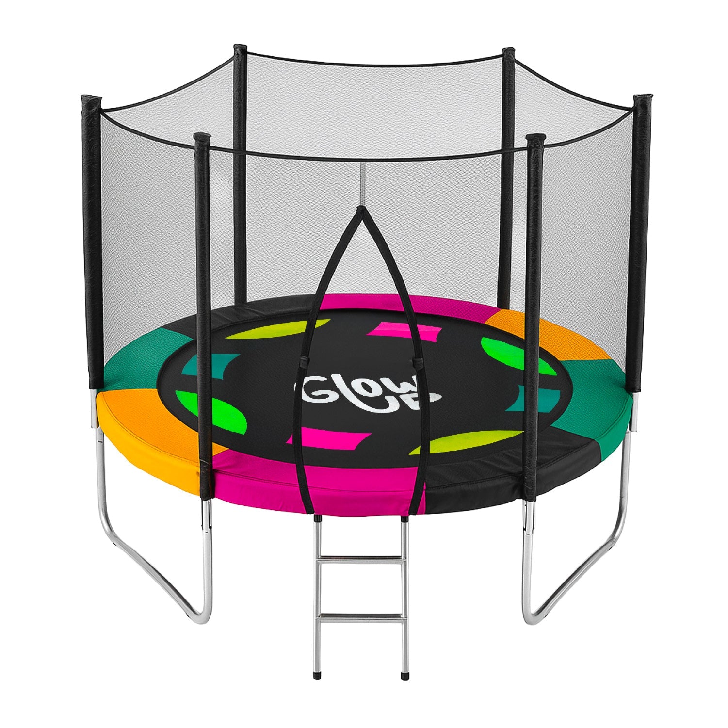 Cama Elástica Glowup 2,44 mt 8ft Edición Exclusiva R