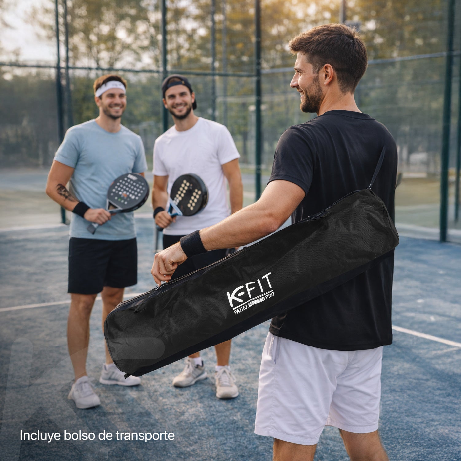Canasto Plegable Pelotas De Pádel K-FIT