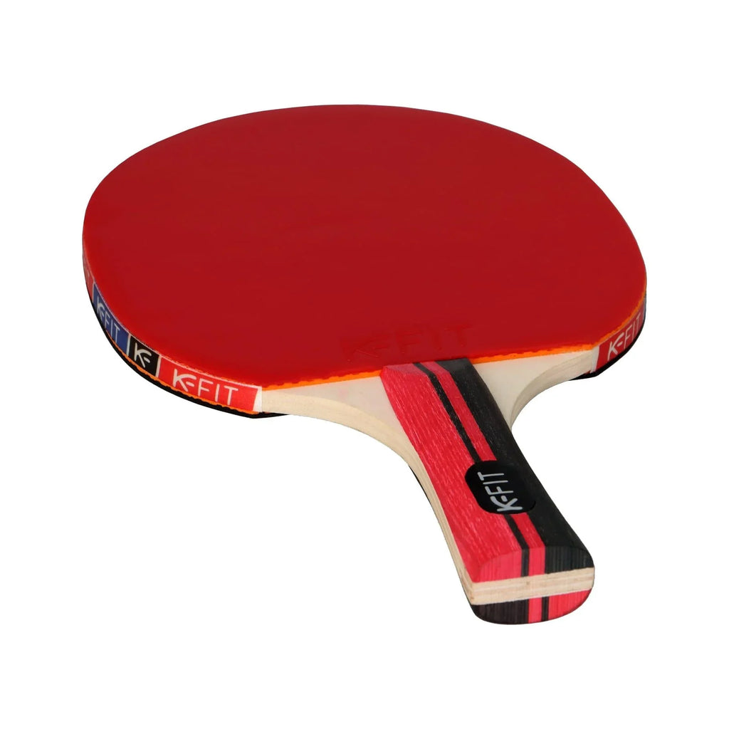 Set de 2 Paletas Ping Pong + Malla + 3 Pelotas K-FIT