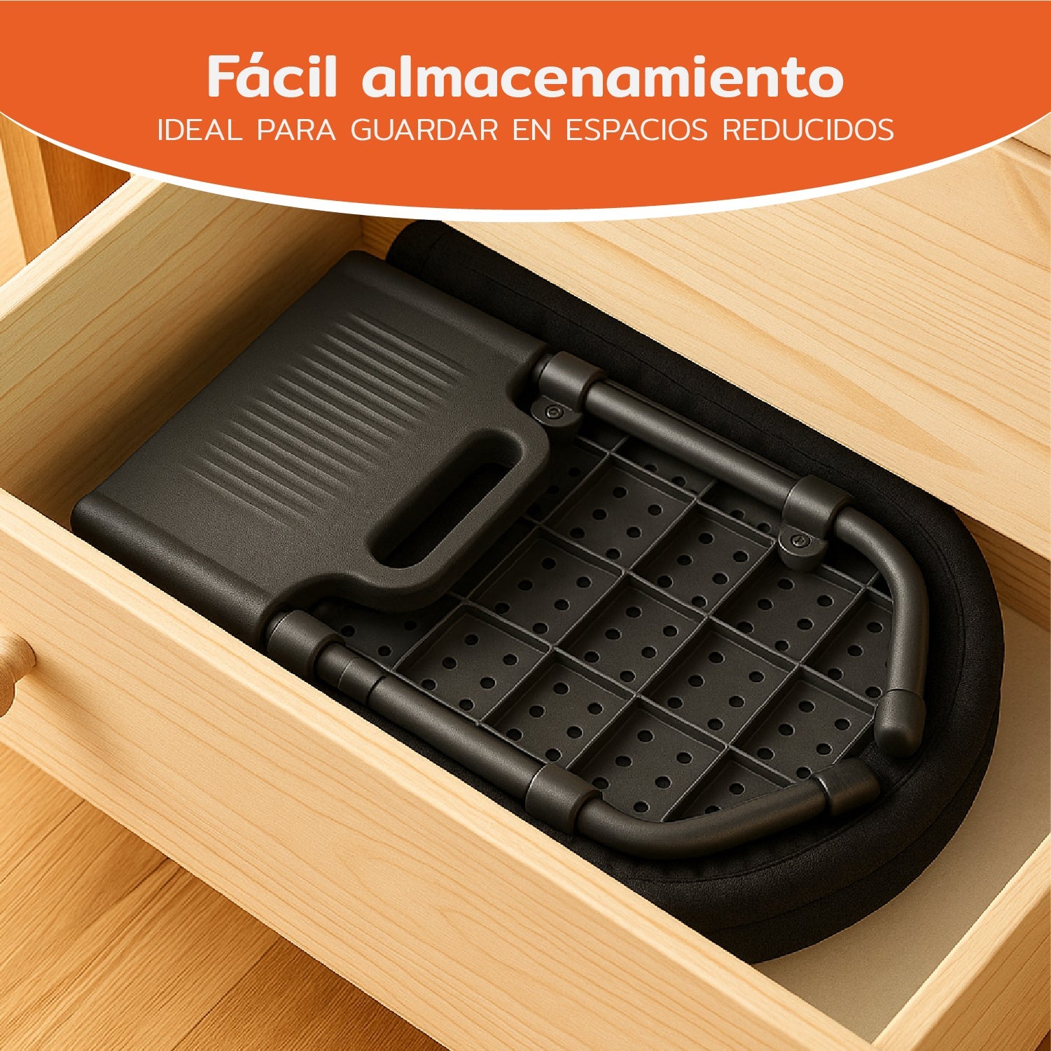 Tabla De Planchar De Mesa Plegable Compacta Y Portátil Negra