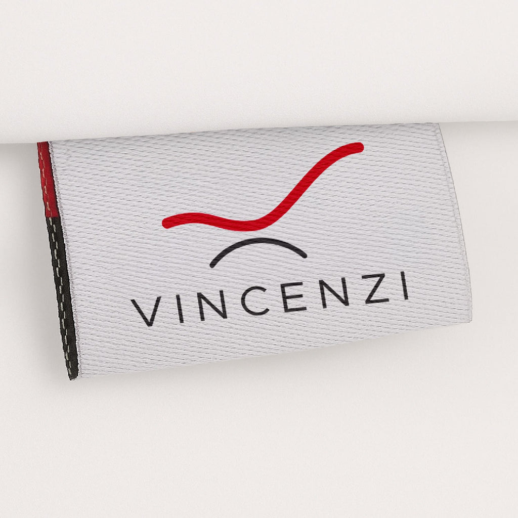 Juego De Sábanas Blanco 1800 Hilos Ultra Suave Tamaño King Vincenzi