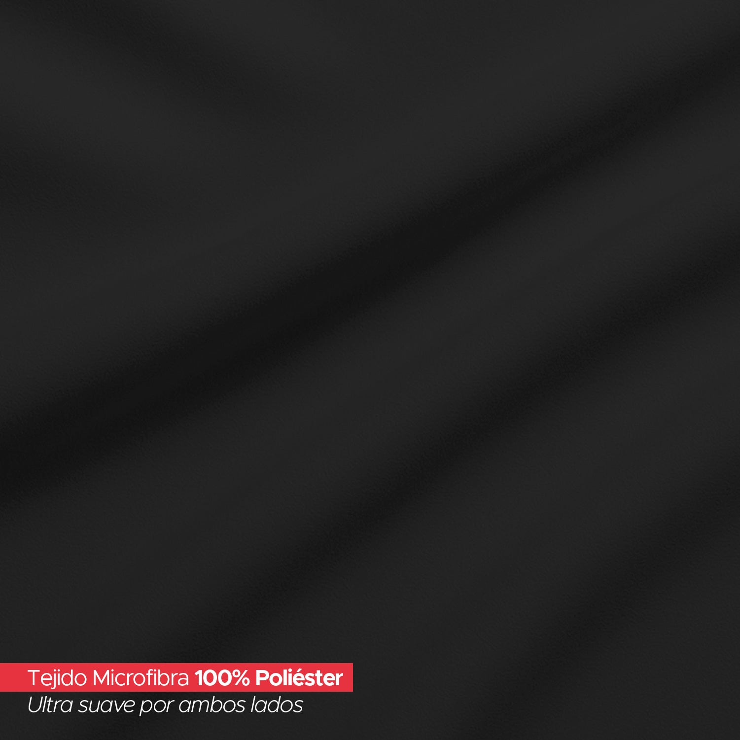 Juego De Sábanas Negro 1800 Hilos Ultra Suave Tamaño King Vincenzi