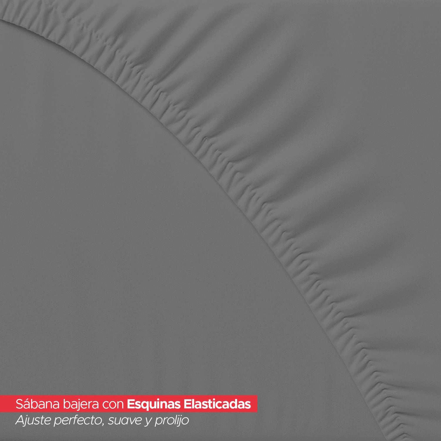 Juego De Sábanas 1800 Hilos 1,5 Plazas Gris Ultra Suave Vincenzi