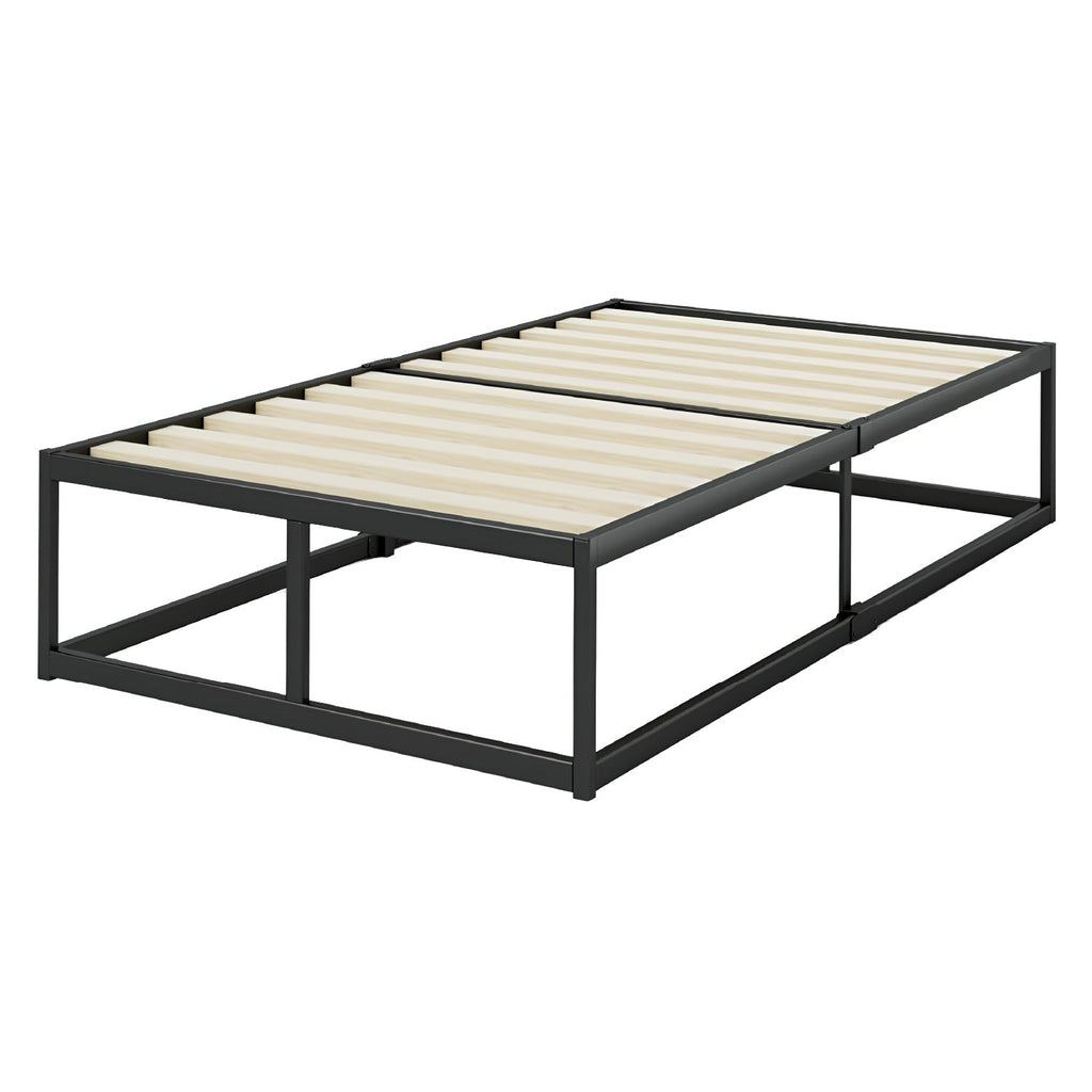 Base para cama Europea Acero y Madera 90X190 cm 1 Pza Vincenzi