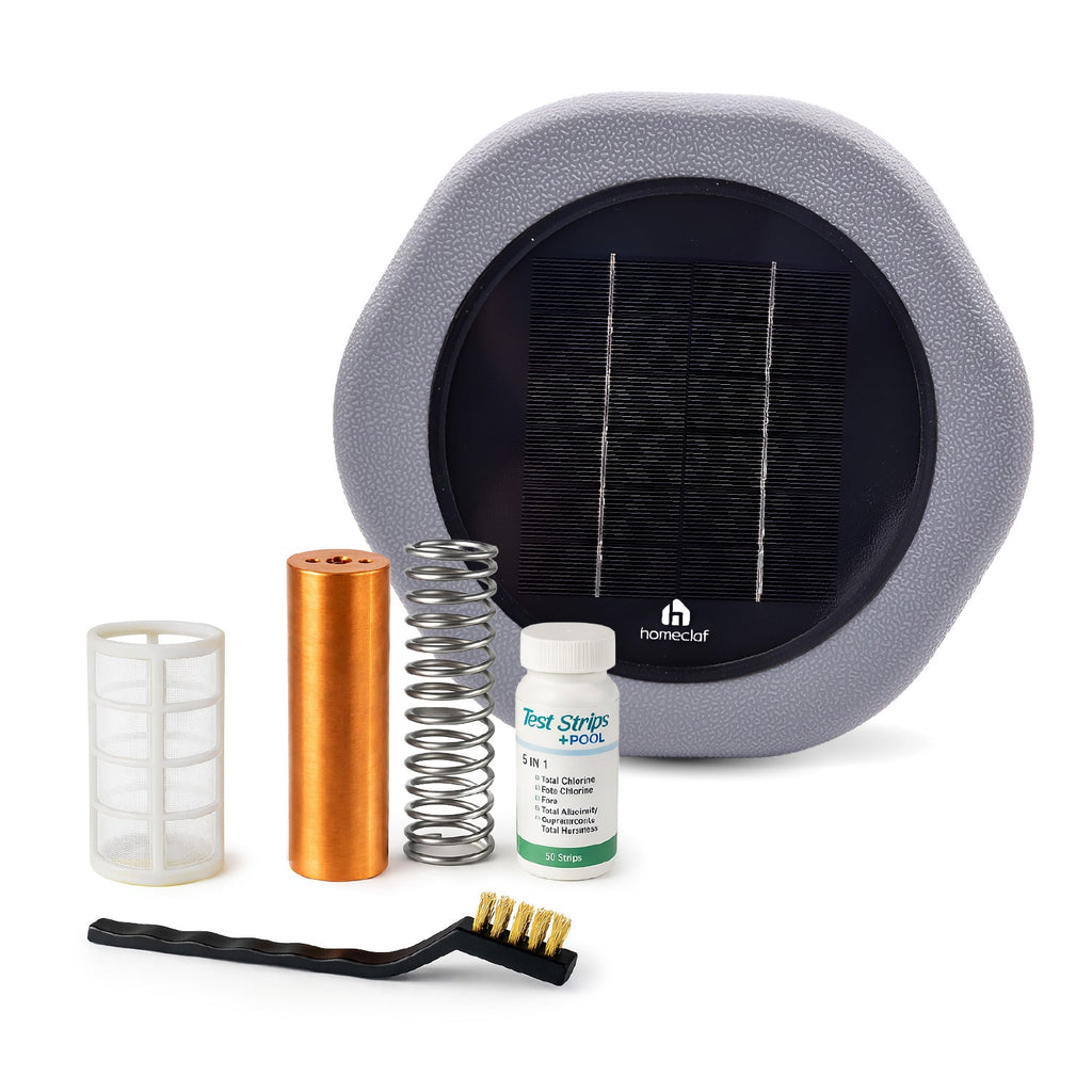 Ionizador Solar Hexagonal Para Piscina 150000 Lts Homeclaf
