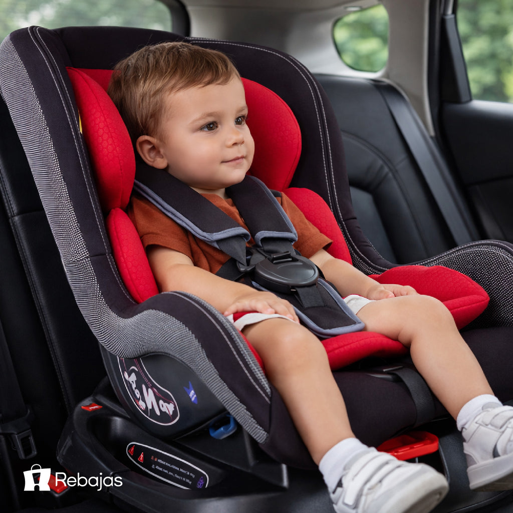 Butaca Auto Baby Way Reclinable 5 Puntas Cómoda y Segura