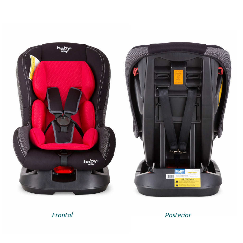 Butaca Auto Baby Way Reclinable 5 Puntas Cómoda y Segura