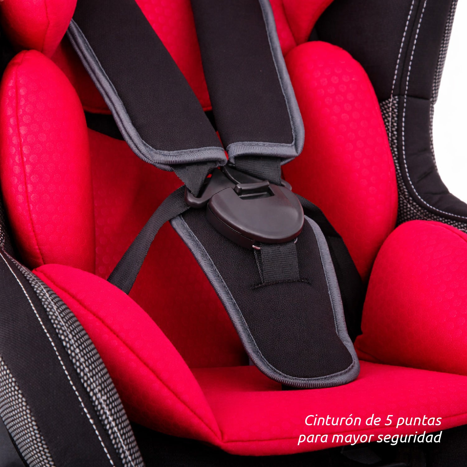 Butaca Auto Baby Way Reclinable 5 Puntas Cómoda y Segura