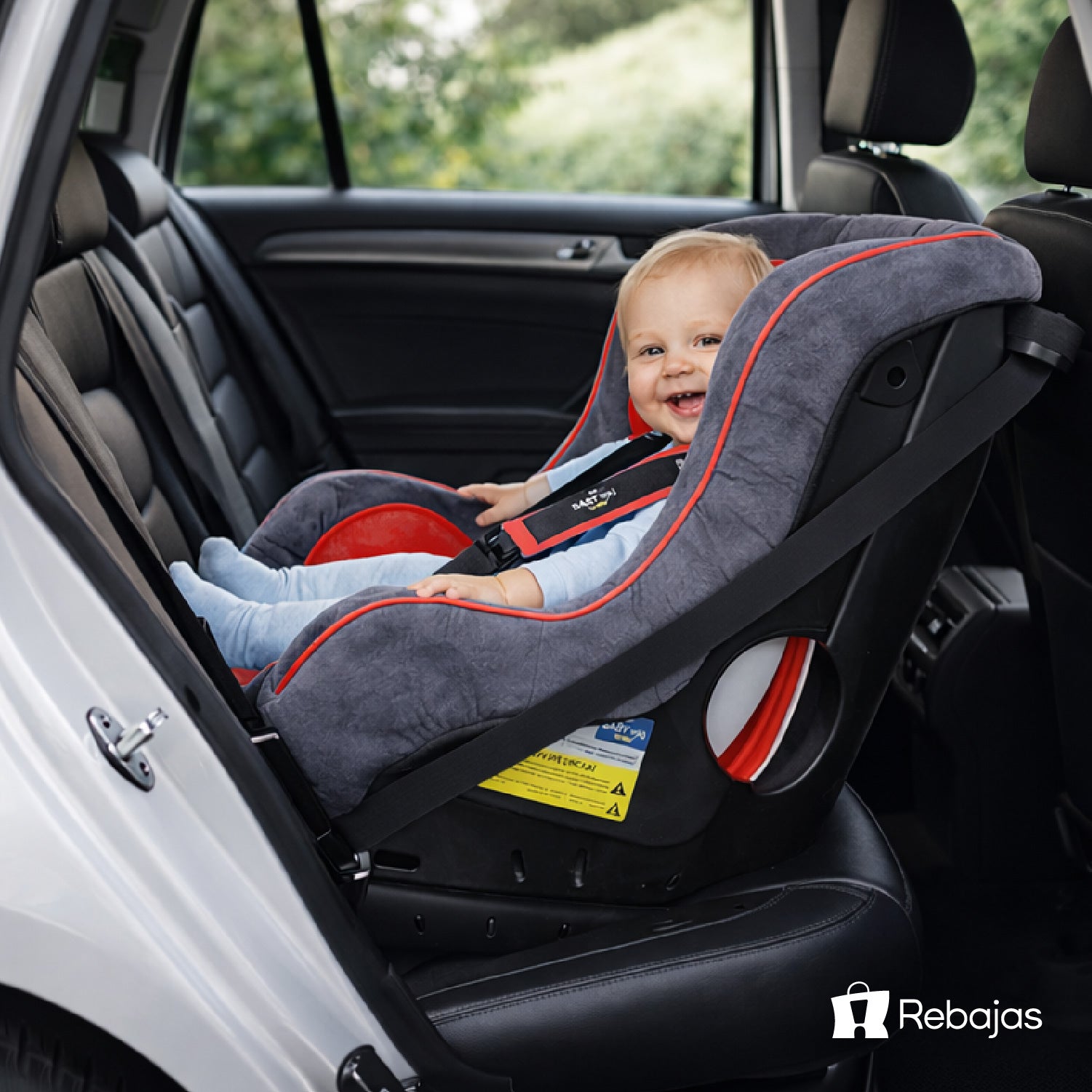 Silla Butaca Auto Bebé Baby Way BW744 Ajustable Segura