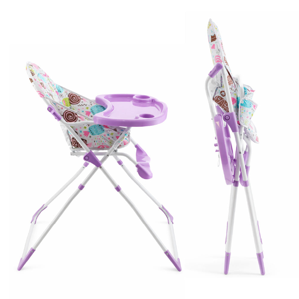 Silla Comer Bebé Baby Way BW-800G19  Plegable Lavable