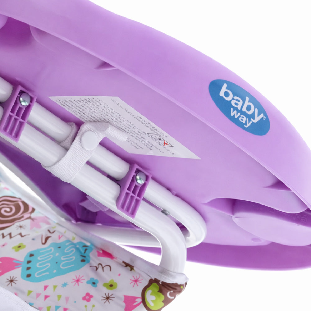 Silla Comer Bebé Baby Way BW-800G19  Plegable Lavable