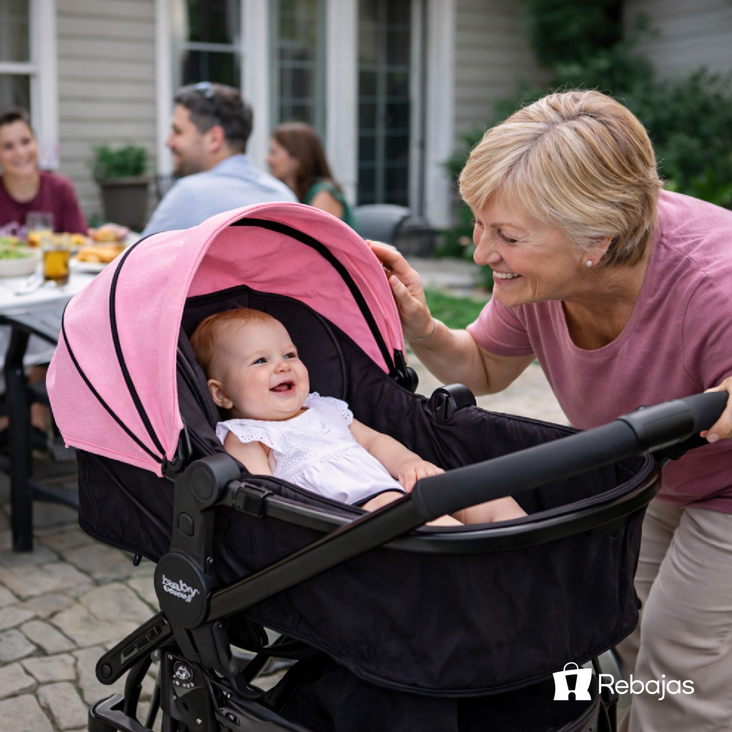 Coche Bebé Travel System Baby Way 3 en 1 Aluminio