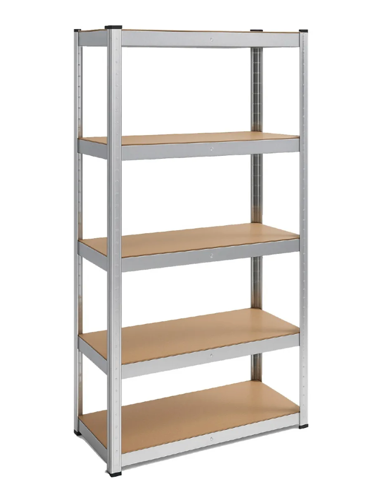 Estante Rack Metalico 180x90x40 Galvanizado Cromado Homeclaf