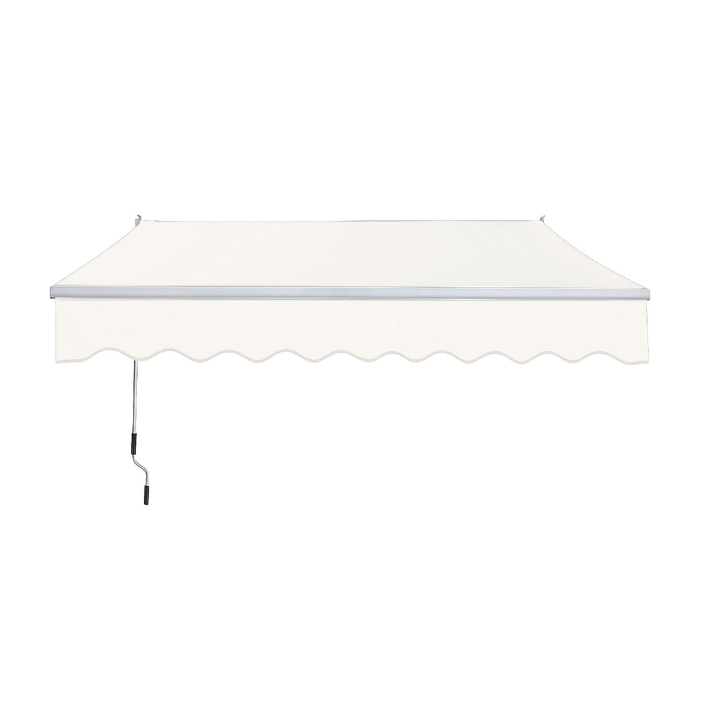 Toldo con brazo retractil Terrazas 2x1.5 Mts Blanco