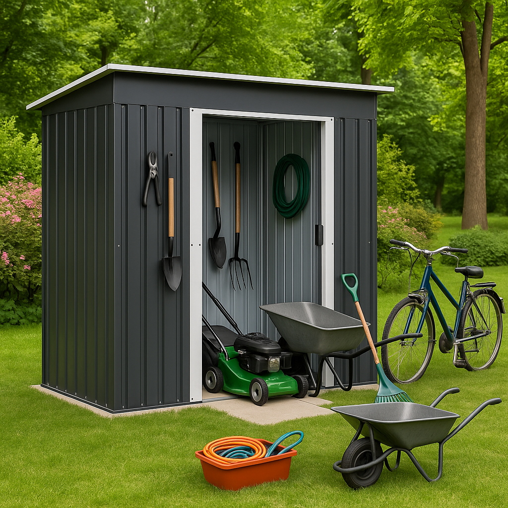 Bodega Prefabricada Jardín M 194x93x148