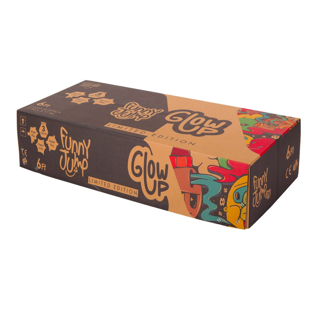 Cama elástica 6ft 183mt edición ltda con Juegos agua GlowUp