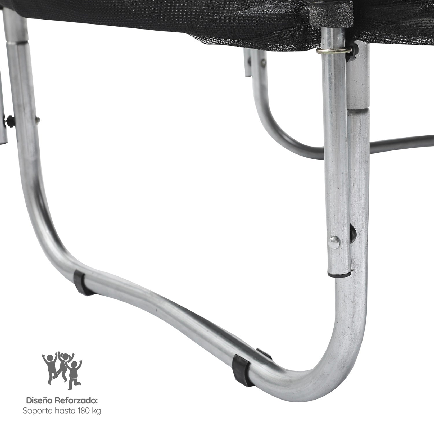 Cama Elástica 10ft 3.05 mts GlowUp Malla y Escalera Limited Edition