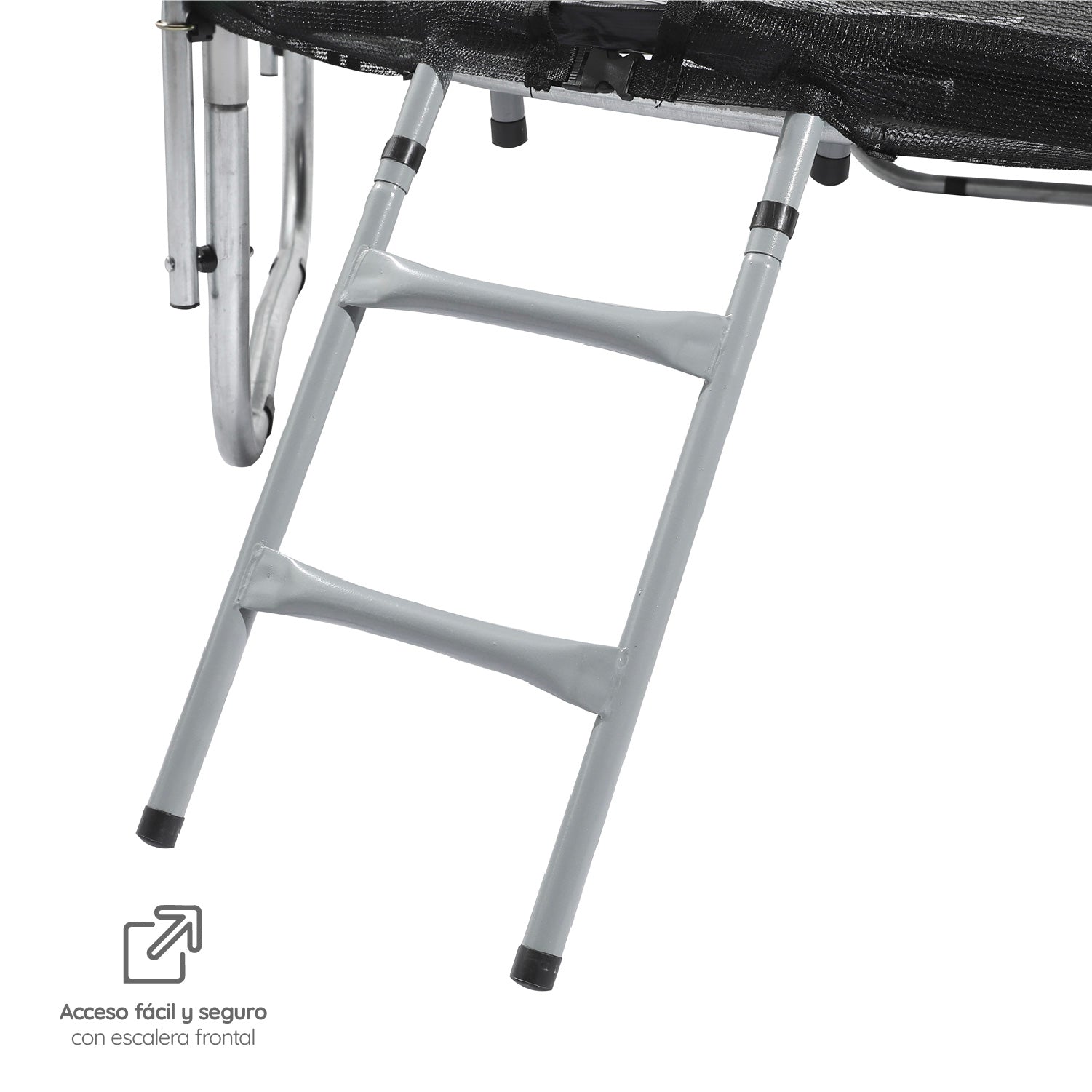 Cama Elástica 3,05 mt 10ft Glowup Malla y Escalera Edición Exclusiva F