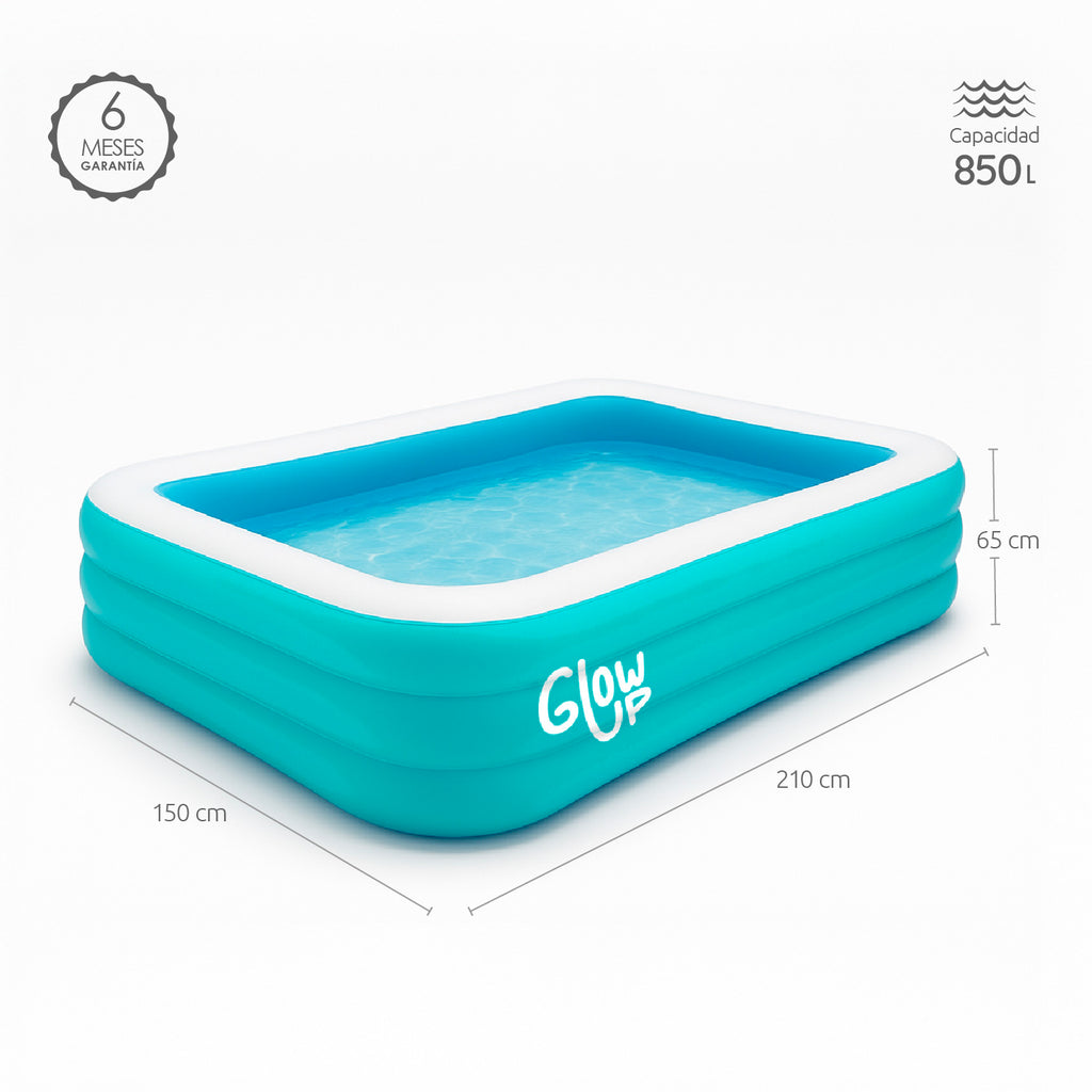 Piscina 210x150x60cm 850 Litros Calipso