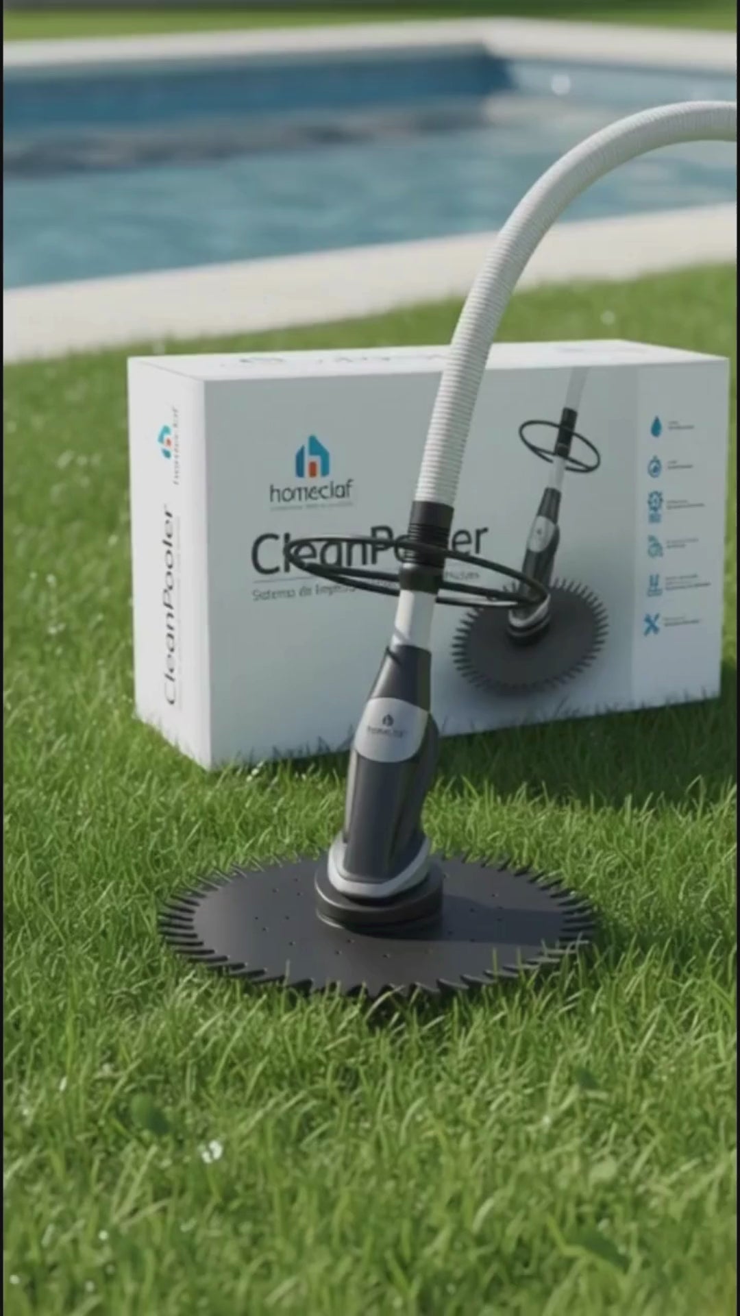 Limpiador Automático De Piscinas 51 cm Cleanpooler