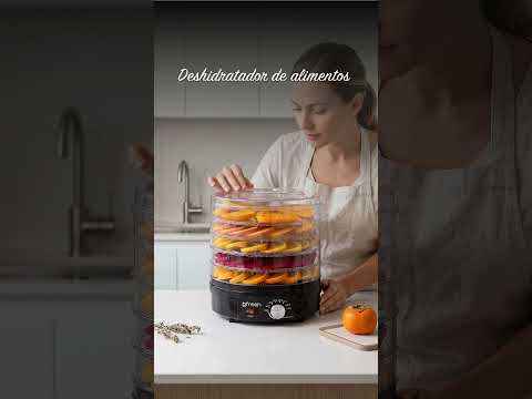Deshidratador de frutas y alimentos Dry Fit Gris